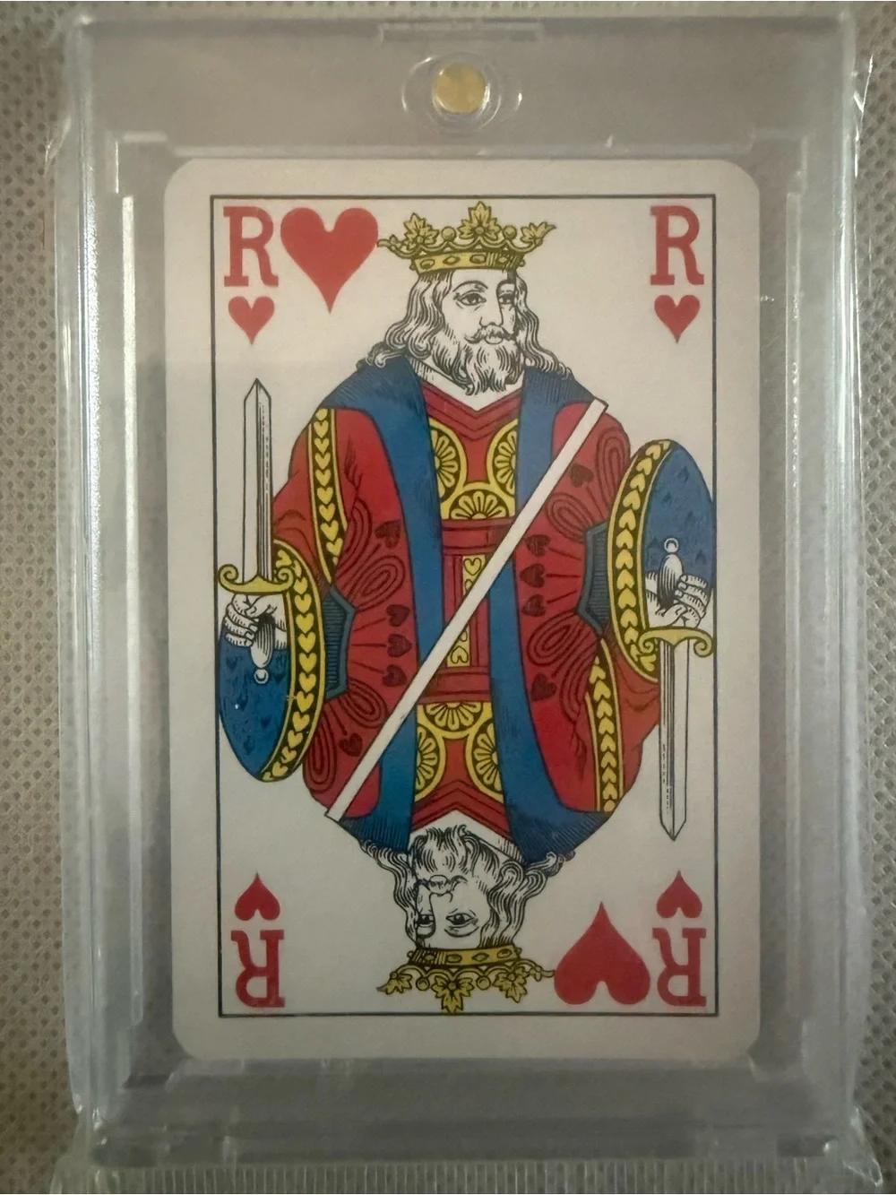 Louis Vuitton Exclusive Paris Edition King of Hearts Playing Card with COA